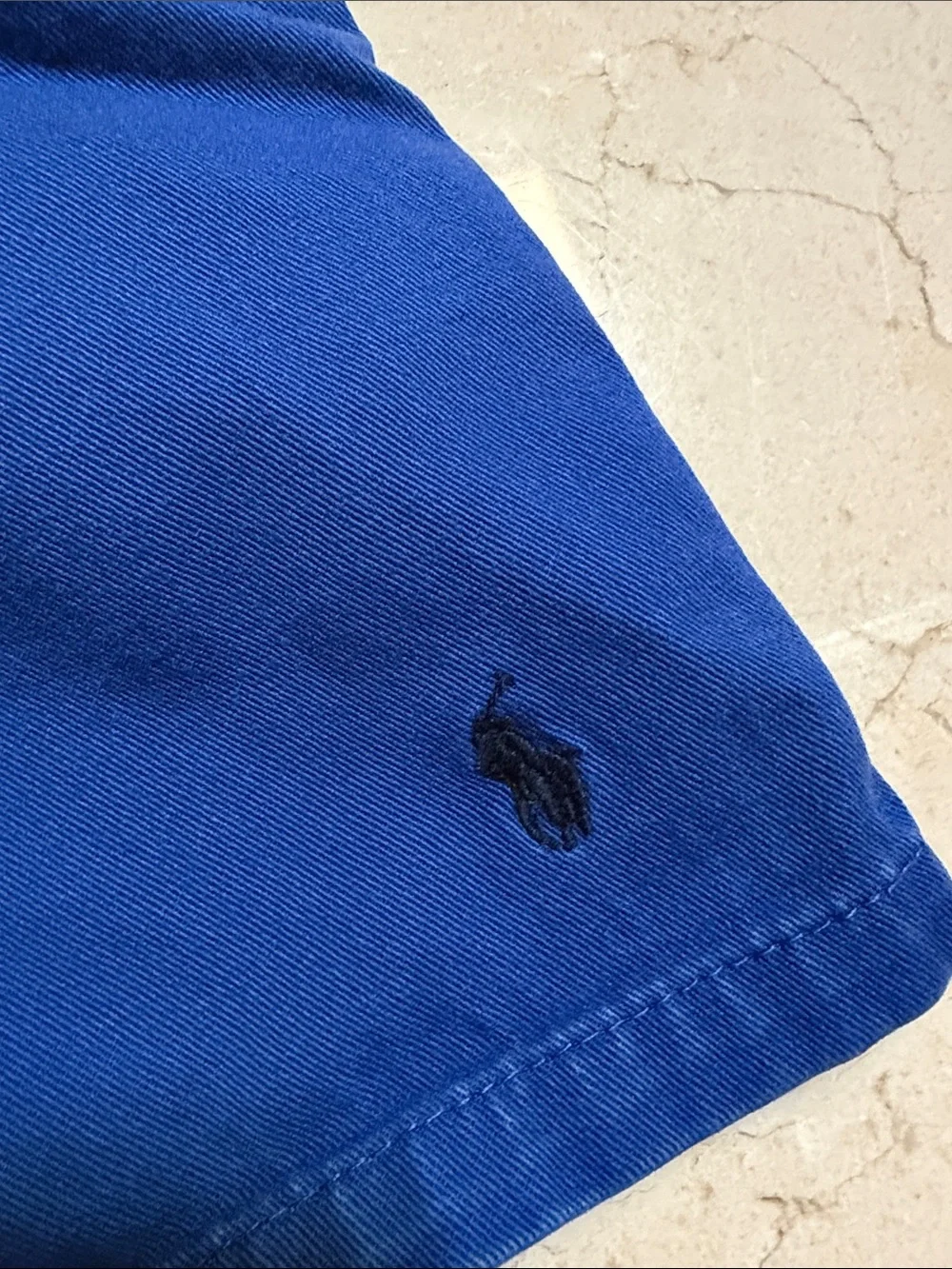 Ralph Lauren Royal Blue Polo with Dark Navy Pony